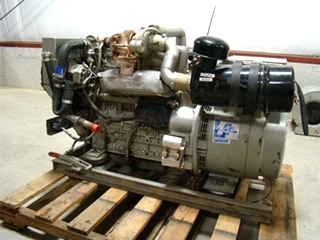 USED BUS GENERATOR 17.5 KW POWER TECH DIESEL GENERATOR FOR SALE 