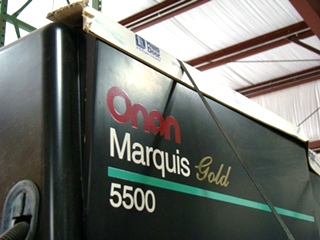 USED ONAN GAS GENERATOR 5500 MARQUIS GOLD 