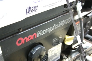 ONAN GAS MARQUIS 5000 GENERATOR FOR SALE