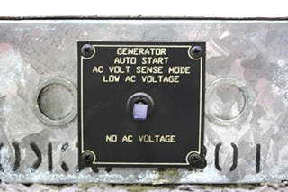 USED GENERATOR AUTO START GENCON MODEL: 9232 MOTORHOME PARTS FOR SALE