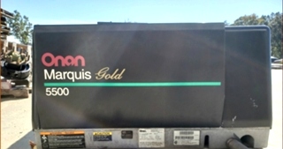 USED ONAN MARQUIS GOLD 5500 GENERATOR MODEL: 5.5HGJAB-1038D RV GENERATORS FOR SALE