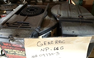 GENERAC NP-66G USED GENERATOR MODEL: 09734-3 RV/MOTORHOME PARTS FOR SALE