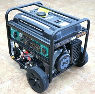 CUMMINS ONAN P9500df DUAL FUEL (GAS/LPG) PORTABLE GENERATOR FOR SALE