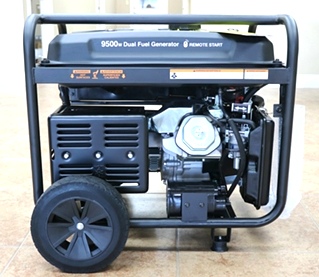 CUMMINS ONAN P9500df DUAL FUEL (GAS/LPG) PORTABLE GENERATOR FOR SALE