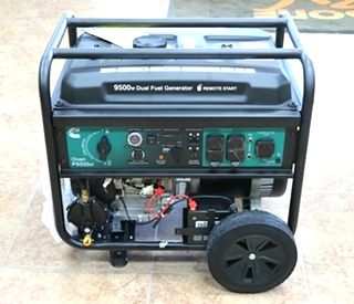 CUMMINS ONAN P9500df DUAL FUEL (GAS/LPG) PORTABLE GENERATOR FOR SALE