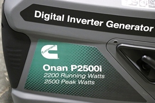 P2500I CUMMINS ONAN 2500 WATT DIGITAL INVERTER PORTABLE GASOLINE GENERATOR FOR SALE