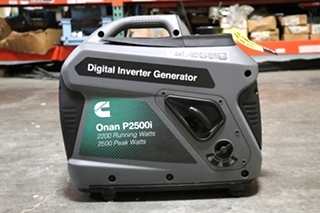 CUMMINS ONAN PORTABLE 2500 WATT DIGITAL INVERTER GASOLINE GENERATOR FOR SALE