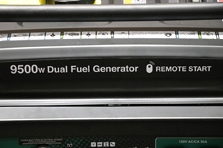 CUMMINS ONAN 9500 WATT DUAL FUEL PORTABLE GENERATOR FOR SALE