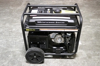 CUMMINS ONAN 9500 WATT DUAL FUEL PORTABLE GENERATOR FOR SALE