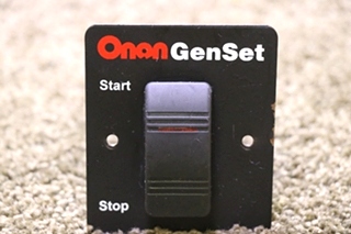 USED MOTORHOME ONAN GENSET SWITCH PANEL FOR SALE