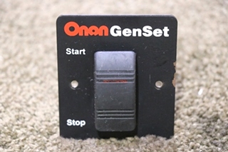 USED MOTORHOME ONAN GENSET SWITCH PANEL FOR SALE