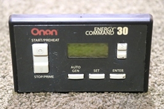 USED RV/MOTORHOME ONAN ENERGY COMMAND 30 018-2030 FOR SALE