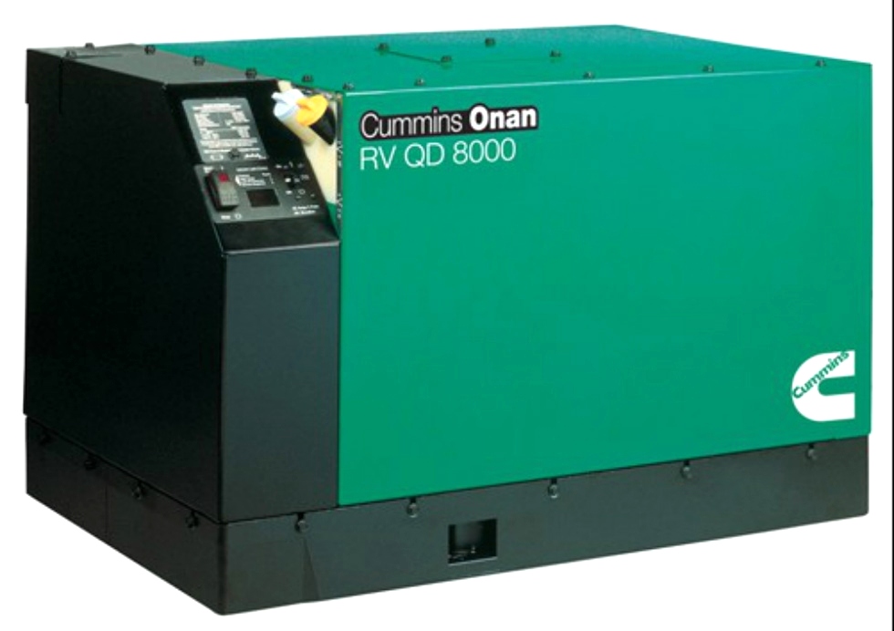 CUMMINS ONAN RV QD 8000 QUIET DIESEL 8.0 GENERATOR FOR SALE